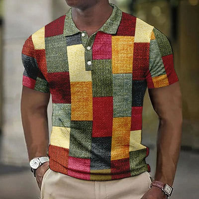Henry™ | Trendy Multi-Color Polo for a Chic Look